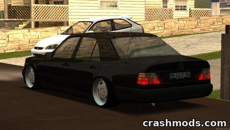 Mercedes-Benz E200 Stance – Stance-Style Car Model – screenshot 6