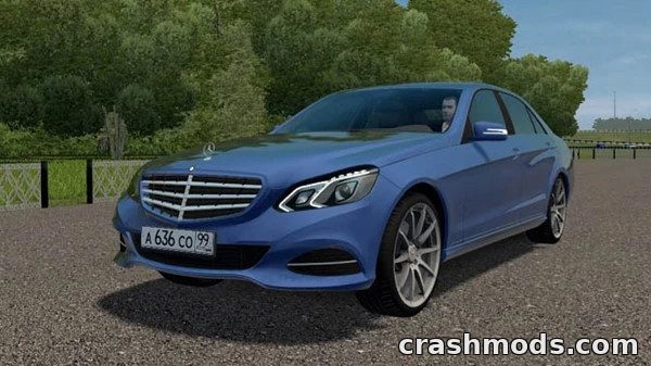 Mercedes-Benz E300 W212 Stage 1 City Car Driving mod screenshot
