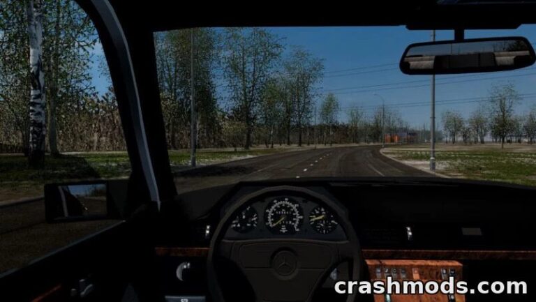 Mercedes-Benz E500 W124 – 320 hp Classic Sedan City Car Driving mod screenshot
