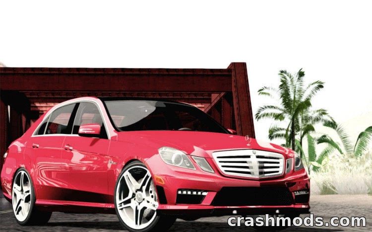 Mercedes-Benz E63 AMG 2010 – HQ Sports Sedan GTA San Andreas mod screenshot