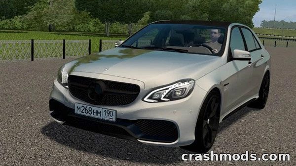 Mercedes-Benz E63 S AMG W212 – 585 hp All-Wheel Drive City Car Driving mod screenshot