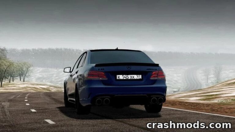 Mercedes-Benz E63S W212 – AMG with New Sounds and 20 Extras City Car Driving mod screenshot