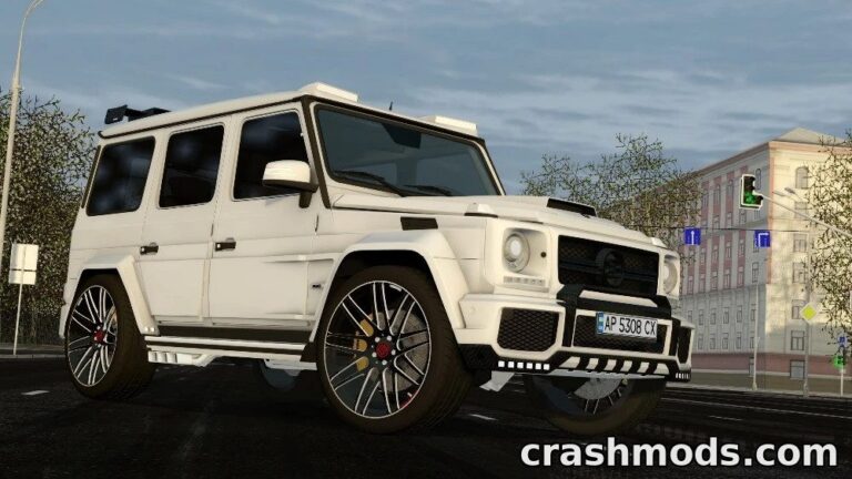 Mercedes-Benz G-Class W463 2012 – HQ Model with 180 Extras City Car Driving mod screenshot