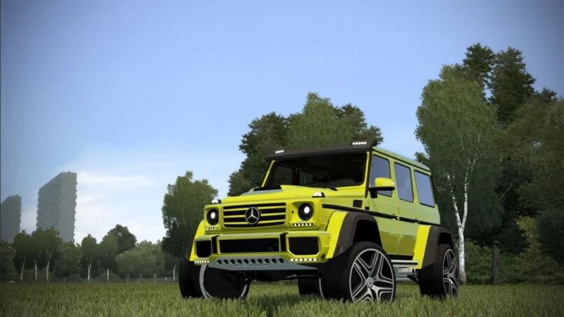 Mercedes-Benz G500 4×4 2017 – Stock and Black Off-Road SUV – screenshot 2