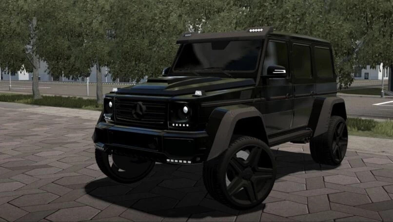 Mercedes-Benz G500 4×4 2017 – Stock and Black Off-Road SUV – screenshot 5