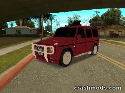 Mercedes-Benz G500 Brabus – Converted by XdaywalkerX GTA San Andreas mod screenshot