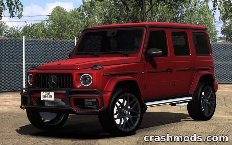 Mercedes-Benz G63 AMG – Detailed Luxury SUV American Truck Simulator mod screenshot