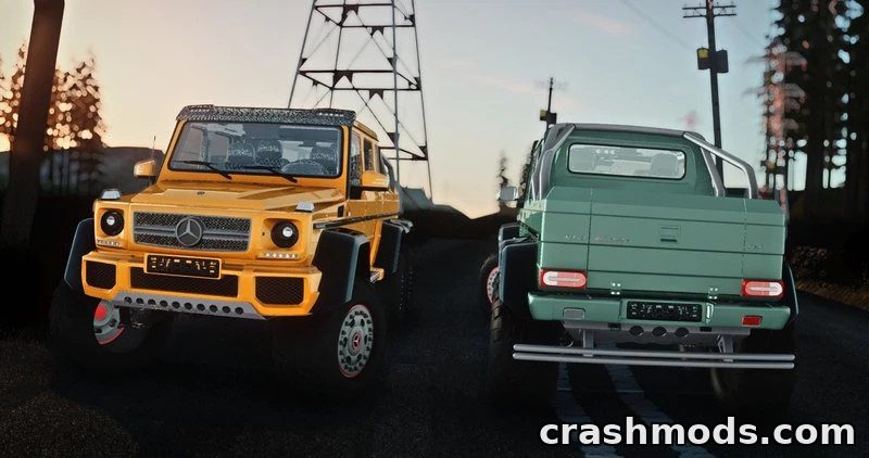 Mercedes-Benz G63 AMG 6×6 – Six-Wheel Off-Road Giant – screenshot 6