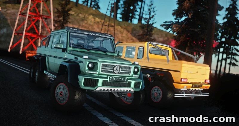 Mercedes-Benz G63 AMG 6×6 – Six-Wheel Off-Road Giant – screenshot 7