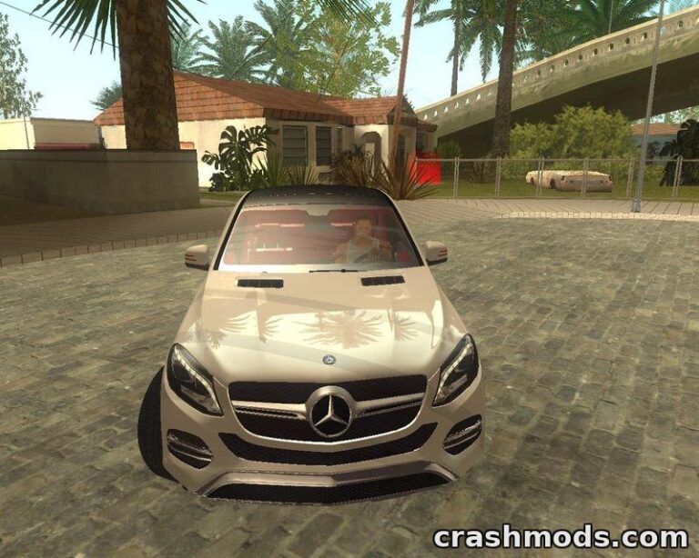 Mercedes-Benz GLE 450 AMG – SUV with Rear View Camera GTA San Andreas mod screenshot