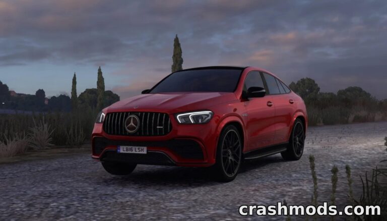 Mercedes-Benz GLE 63S AMG – Detailed Luxury SUV American Truck Simulator mod screenshot