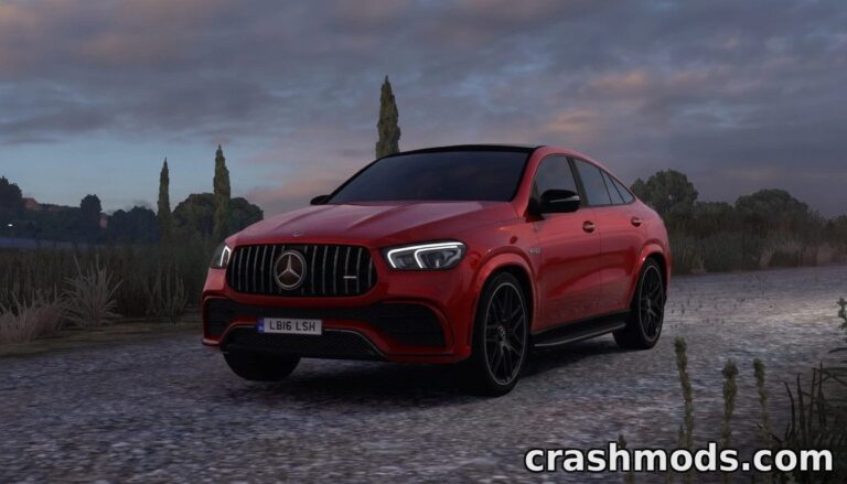 Mercedes-Benz GLE 63S AMG – Luxury SUV for Enhanced Driving American Truck Simulator mod screenshot