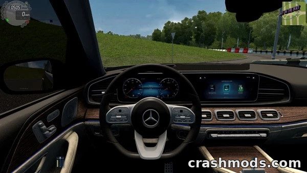Mercedes-Benz GLS 580 (X167) – 489 hp with 9-Speed Automatic City Car Driving mod screenshot