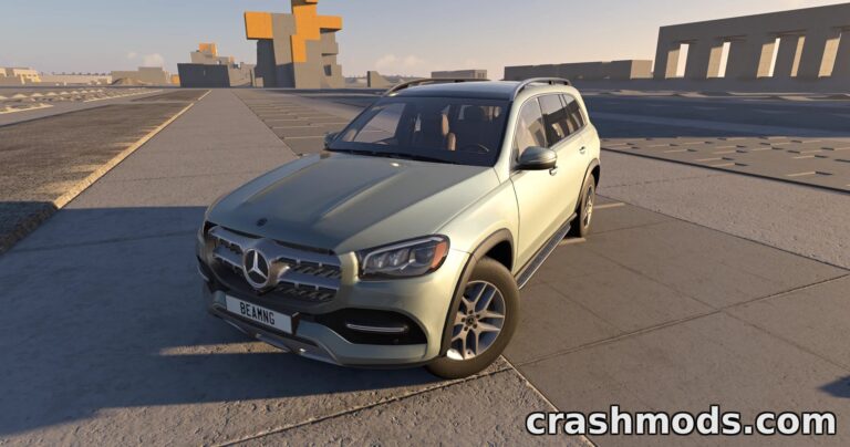Mercedes-Benz GLS X167 – Full-Size Luxury SUV BeamNG.drive mod screenshot