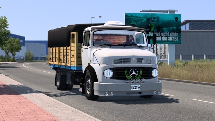 Mercedes-Benz L 1114 – 1983 Semi-Cab Truck with OM 352 Engines – screenshot 2