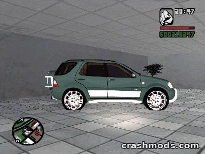 Mercedes-Benz ML 55 – German Luxury SUV Conversion GTA San Andreas mod screenshot