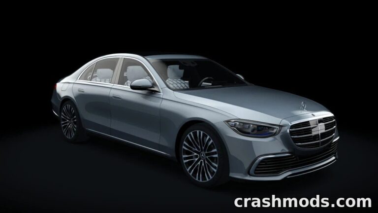 Mercedes-Benz S-Class S580 4MATIC Premium – AWD Luxury Car Assetto Corsa mod screenshot