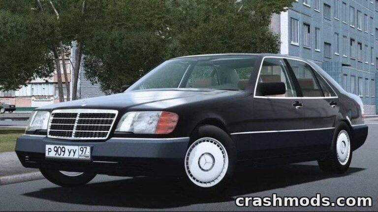 Mercedes-Benz S350D W140 – Classic S-Class Luxury Sedan City Car Driving mod screenshot