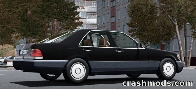 Mercedes-Benz S350D W140 – Luxury Sedan with Updated Physics – screenshot 3
