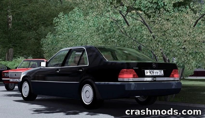 Mercedes-Benz S350D W140 – Luxury Sedan with Updated Physics – screenshot 4