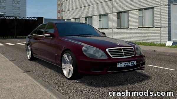 Mercedes-Benz S600 W220 – Flagship S-Class Executive Car City Car Driving mod screenshot