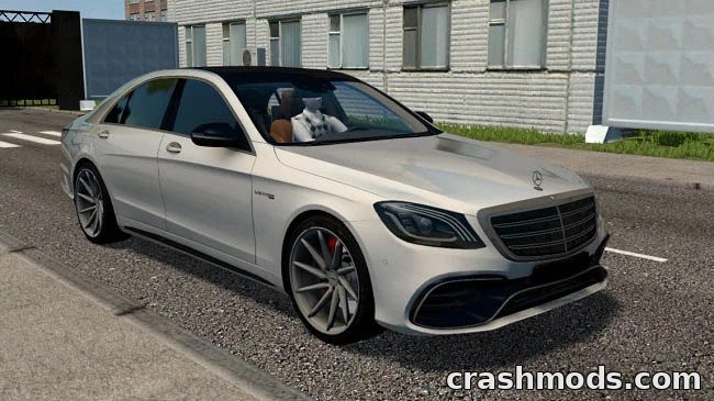 Mercedes-Benz S63 AMG – Luxury Performance Sedan Experience City Car Driving mod screenshot