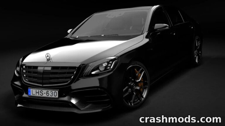 Mercedes-Benz S63 AMG W222 – Twin-Turbo Luxury Sedan Assetto Corsa mod screenshot