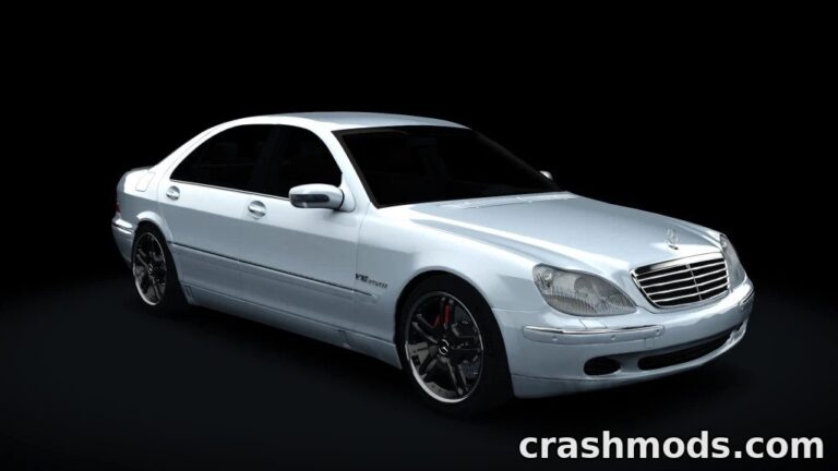Mercedes-Benz S65 AMG W220 2004 – Twelve-Cylinder Luxury Sedan Assetto Corsa mod screenshot