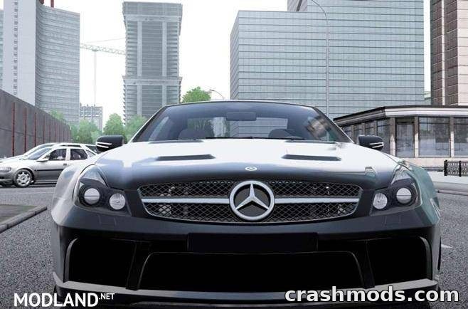 Mercedes-Benz SL65 AMG BiTurbo – HQ Twelve-Cylinder Sports Car City Car Driving mod screenshot