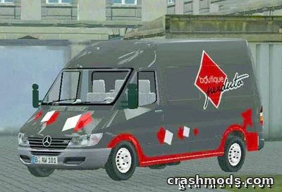 Mercedes-Benz Sprinter Perduto Style – Custom Van GTA San Andreas mod screenshot
