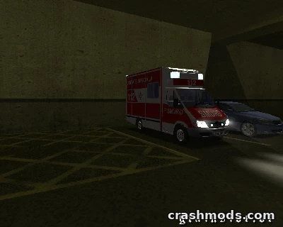 Mercedes-Benz Sprinter SMURD – Romanian Emergency Van GTA San Andreas mod screenshot