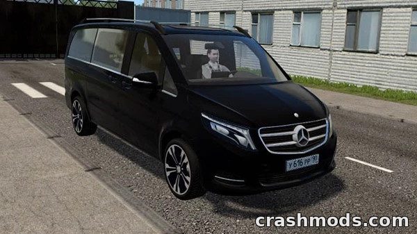 Mercedes-Benz V-Class 250 2016 – 190 hp Minibus City Car Driving mod screenshot