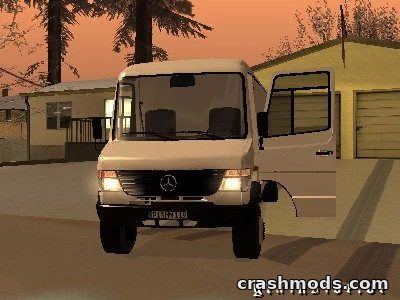 Mercedes-Benz Vario 812D – Minibus GTA San Andreas mod screenshot
