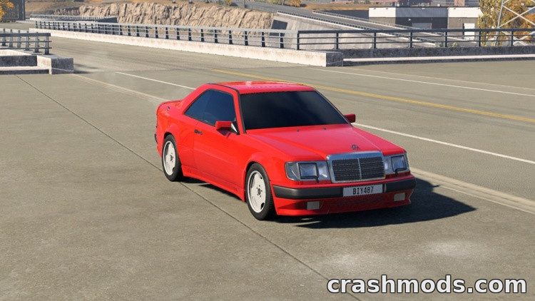 Mercedes-Benz W124 E500 – Monoblock Wheels and Neon Gauges – screenshot 2