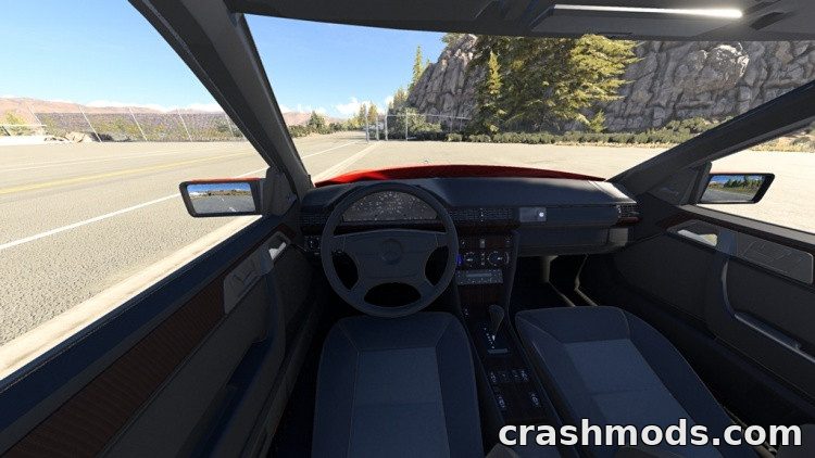Mercedes-Benz W124 E500 – Monoblock Wheels and Neon Gauges – screenshot 4
