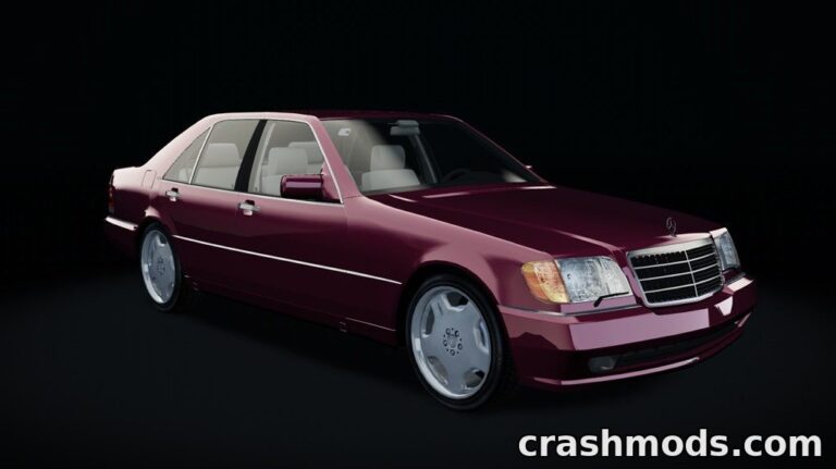 Mercedes-Benz W140 S70 AMG – Authorised Car Conversion Assetto Corsa mod screenshot