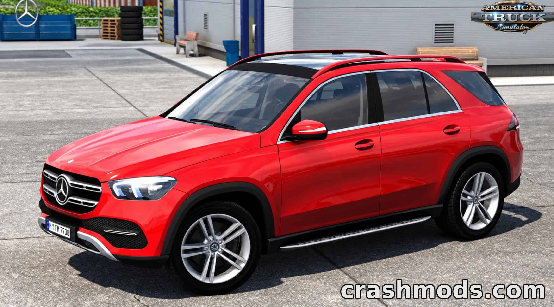 Mercedes-Benz W167 GLE-Class – Detailed Luxury SUV – screenshot 2