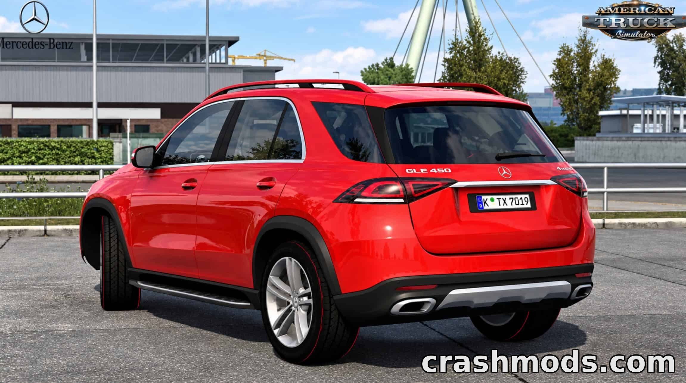 Mercedes-Benz W167 GLE-Class – Detailed Luxury SUV – screenshot 3