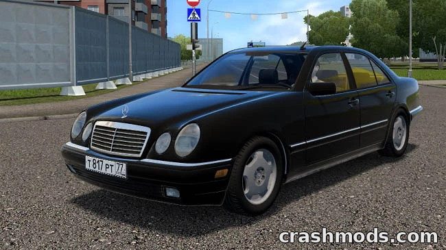 Mercedes-Benz W210 E420 – Classic Sedan Experience City Car Driving mod screenshot