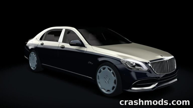 Mercedes-Benz W222 S650 Maybach – Luxury Flagship with LODs Assetto Corsa mod screenshot