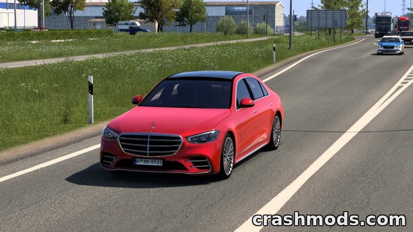 Mercedes-Benz W223 S-Class – Road Trip DLC Ready Luxury Sedan – screenshot 2