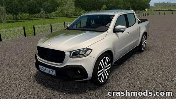 Mercedes-Benz X-Class – 258 hp All-Wheel-Drive Pickup City Car Driving mod screenshot