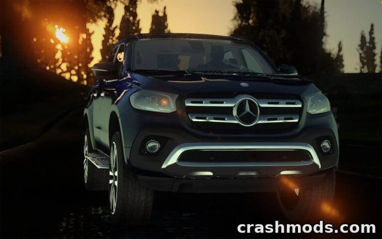 Mercedes-Benz X-Class – Detailed Pickup with Working Lights GTA San Andreas mod screenshot