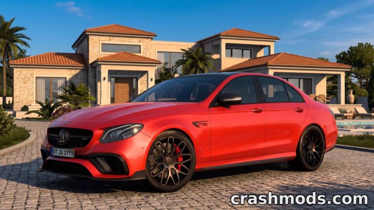 Mercedes E-Class W213 2019 – Car Add-on American Truck Simulator mod screenshot