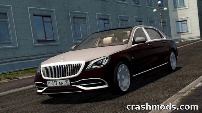 Mercedes-Maybach S650 2019 – 630 hp Luxury Sedan City Car Driving mod screenshot