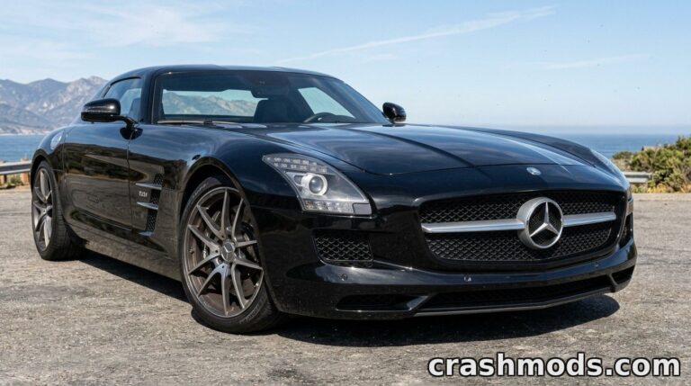 Mercedes SLS AMG – Coupe with Black Series and Hamann BeamNG.drive mod screenshot