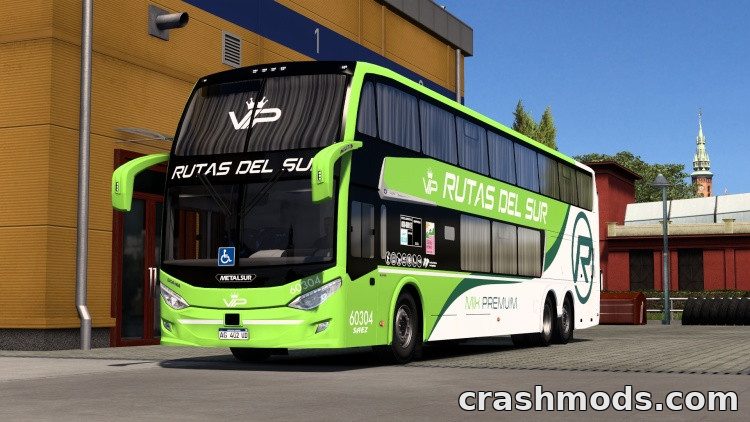 Metalsur Starbus 3 Scania – Argentine Double-Decker Coach – screenshot 2