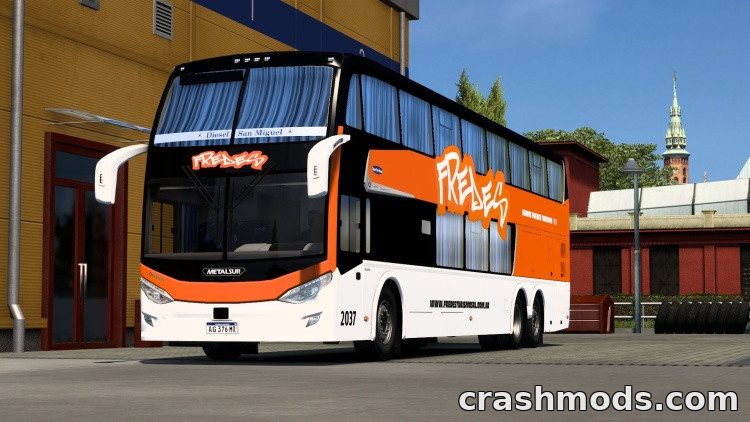 Metalsur Starbus 3 Scania – Argentine Double-Decker Coach – screenshot 3