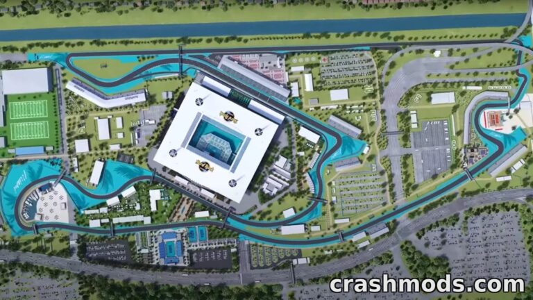 Miami International Autodrome – Florida Racing Circuit Assetto Corsa mod screenshot