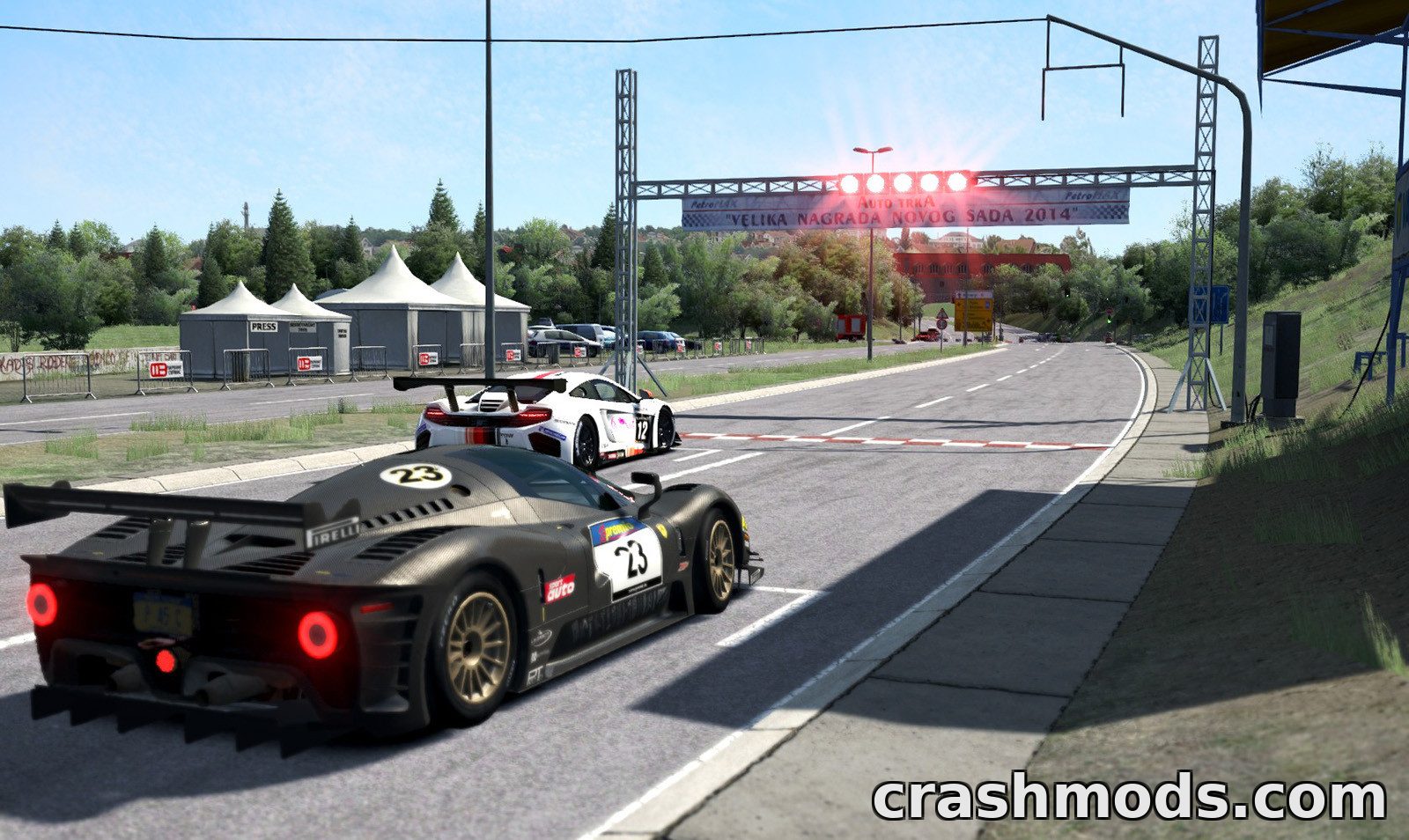 Mišeluk – Gymkhana Drift and Drag Track in Novi Sad – screenshot 1